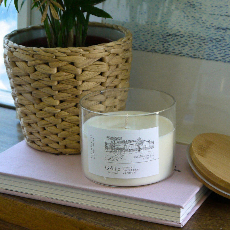 NATURAL SOY CANDLE - L