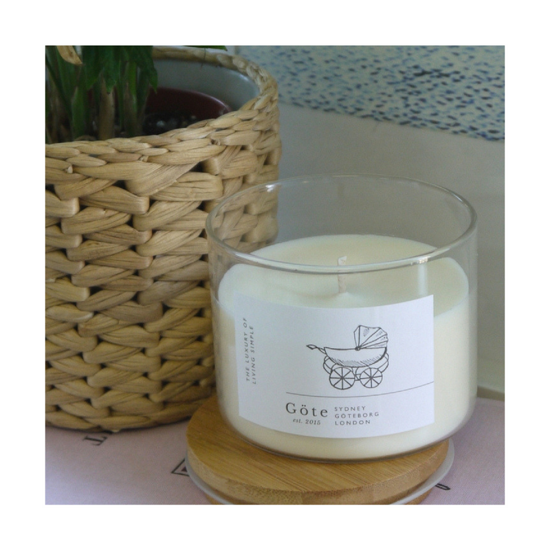 NATURAL SOY CANDLE - L