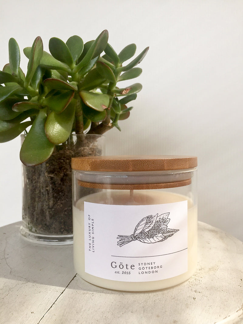 NATURAL SOY CANDLE - L