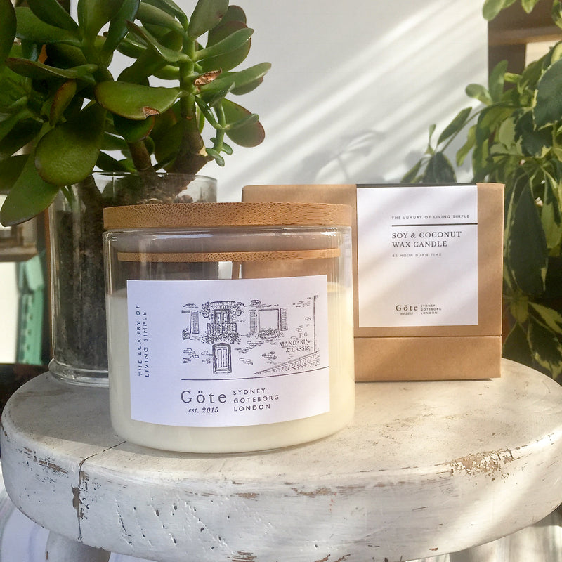 NATURAL SOY CANDLE - L