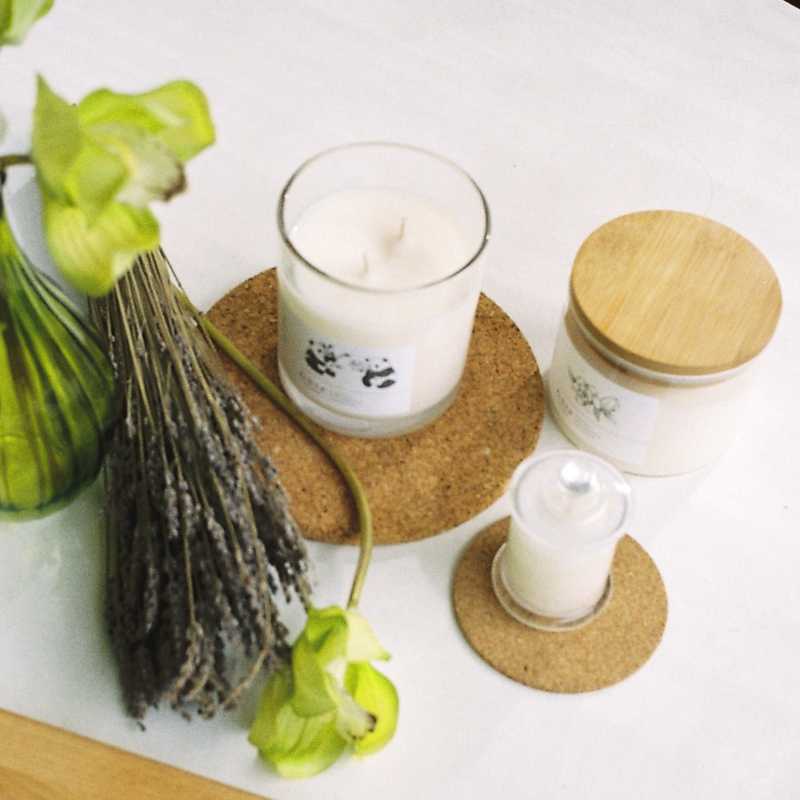NATURAL SOY CANDLE - L